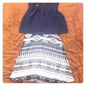 A simple flowy Amy Byer Dress